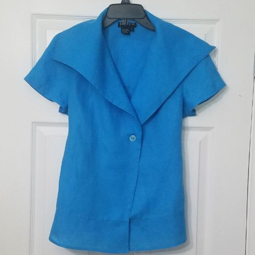 TRACY M. Linen Top